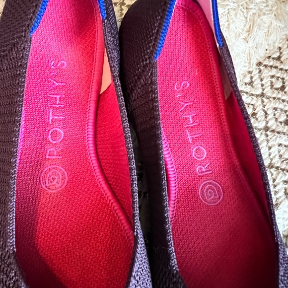 Rothy’s size 8.5 women’s pointed toe berry - Picture 4 of 9
